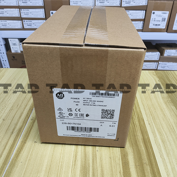 Allen-Bradley 22B-B017N104 PowerFlex 40- 3.7 kW (5 HP) AC Drive