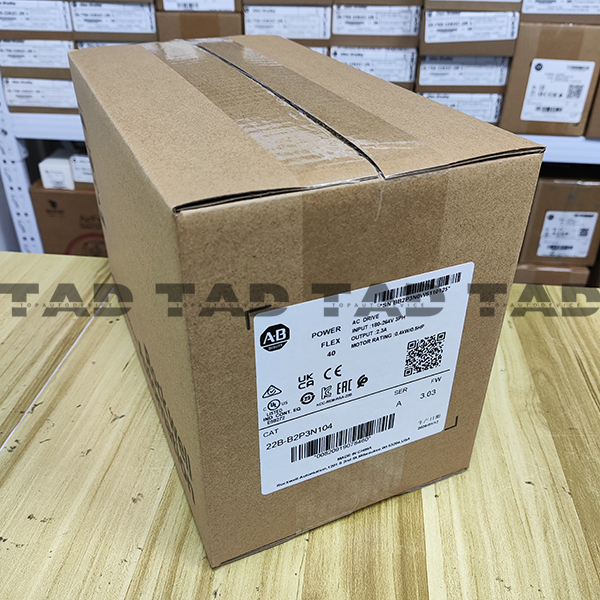 Allen-Bradley 22B-B2P3N104 PowerFlex 40- 0.4 kW (0.5 HP) AC Drive