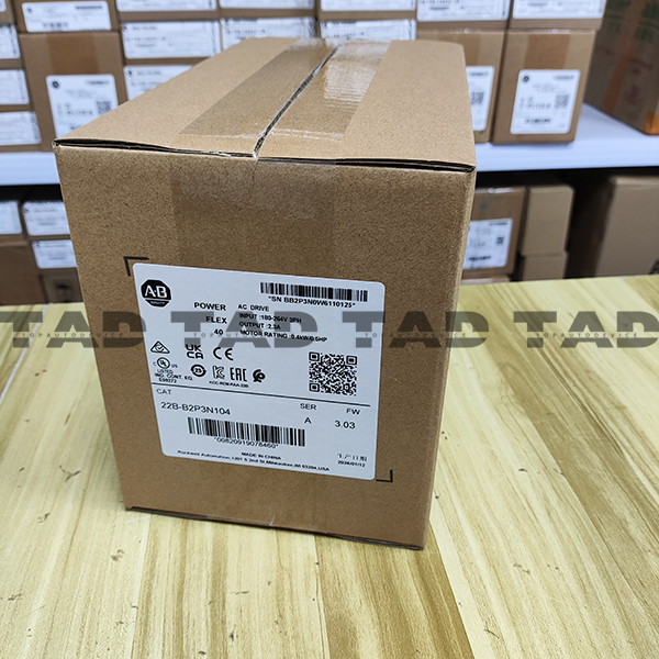 Allen-Bradley 22B-B2P3N104 PowerFlex 40- 0.4 kW (0.5 HP) AC Drive