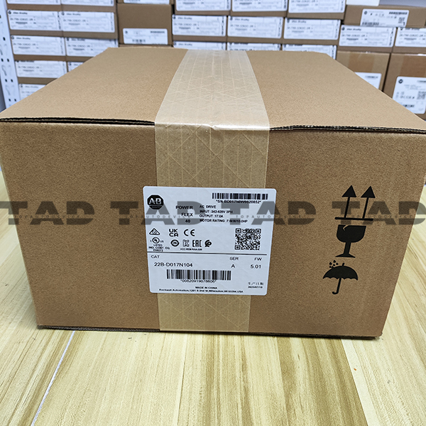 Allen-Bradley 22B-D017N104 PowerFlex 40- 7.5 kW (10 HP) AC Drive