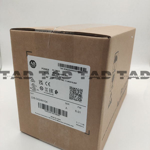 Allen-Bradley 22B-D024N104 PowerFlex 40- 11 kW (15 HP) AC Drive