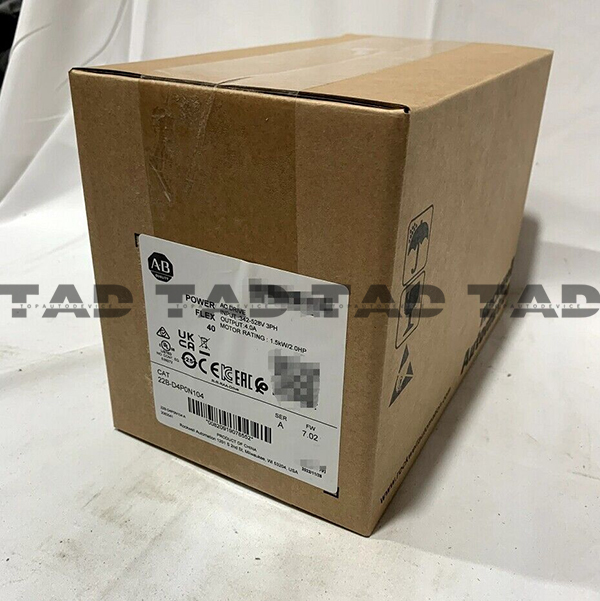 Allen-Bradley 22B-D4P0N104 PowerFlex 40- 1.5 kW (2 HP) AC Drive