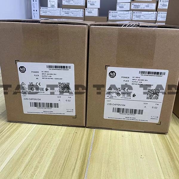 Allen-Bradley 22B-D4PON104 PowerFlex 525 1.5kW (2Hp) AC Drive