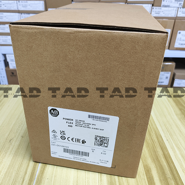 Allen-Bradley 22C-D012N103 PowerFlex 400- 5.5 kW (7.5 HP) AC Drive