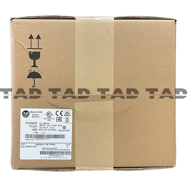 Allen-Bradley 22C-D045A103 PowerFlex 400- 22 kW (30 HP) AC Drive