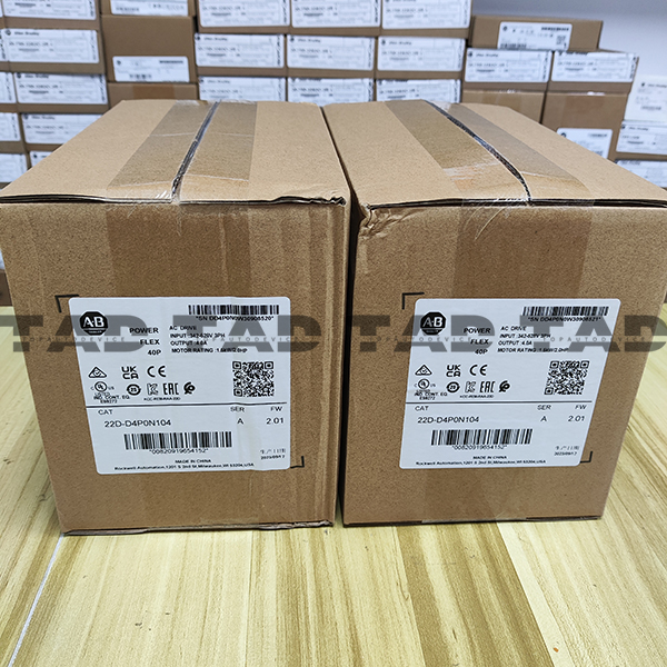 Allen-Bradley 22D-D4P0N104 PowerFlex 40P- 1.5 kW (2 HP) AC Drive