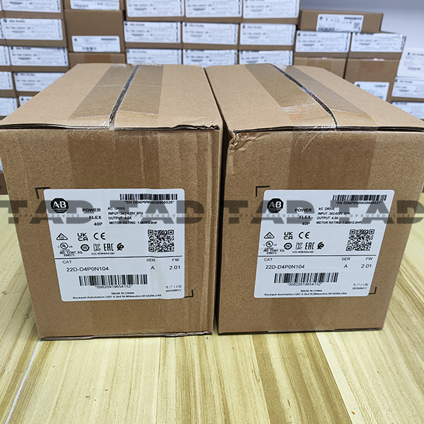 Allen-Bradley 22D-D4P0N104 PowerFlex 40P- 1.5 kW (2 HP) AC Drive