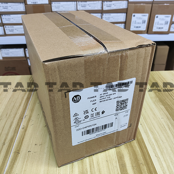 Allen-Bradley 22D-D4P0N104 PowerFlex 40P- 1.5 kW (2 HP) AC Drive