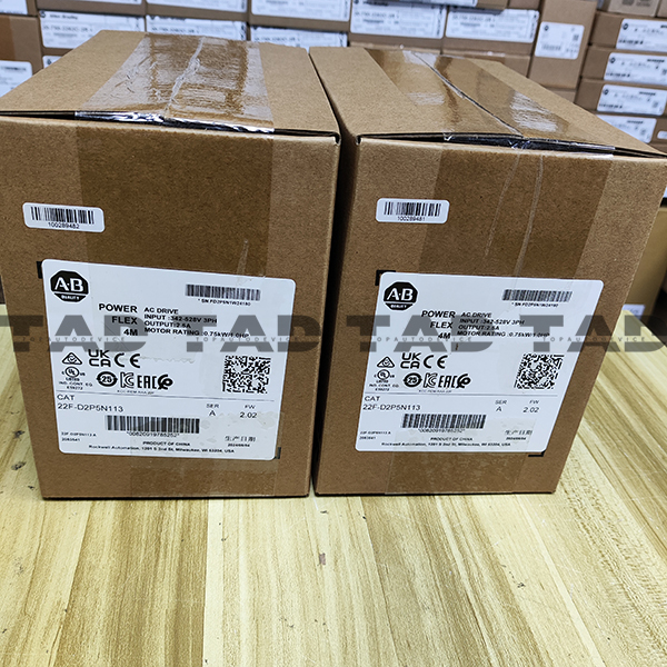 Allen-Bradley 22F-D2P5N113 PowerFlex 4M- 0.75 kW (1 HP) AC Drive