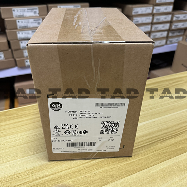 Allen-Bradley 22F-D4P2N103 PowerFlex 4M- 1.5 kW (2 HP) AC Drive
