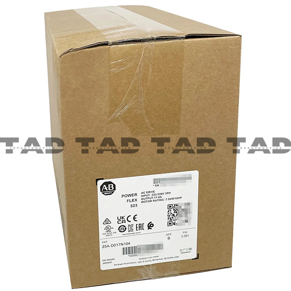 Allen-Bradley 25A-D017N104 PowerFlex 523 7.5kW (10Hp) AC Drive