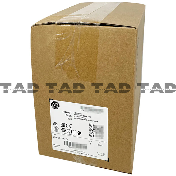 Allen-Bradley 25A-D017N104 PowerFlex 523 7.5kW (10Hp) AC Drive