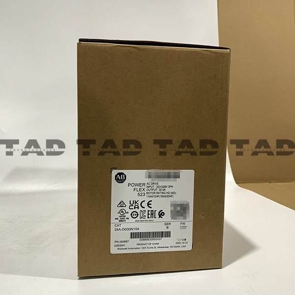 Allen-Bradley 25A-D030N104 PowerFlex 523 15kW (20Hp) AC Drive