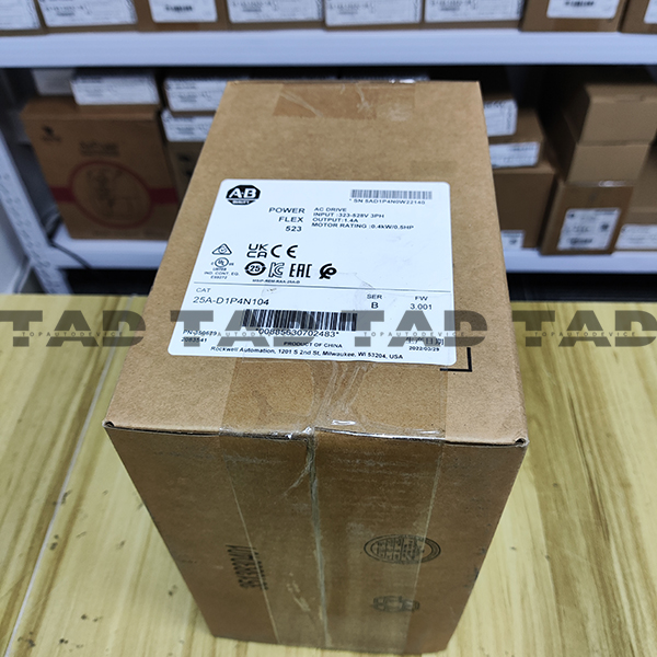Allen-Bradley 25A-D1P4N104 PowerFlex 523 0.4kW (0.5Hp) AC Drive