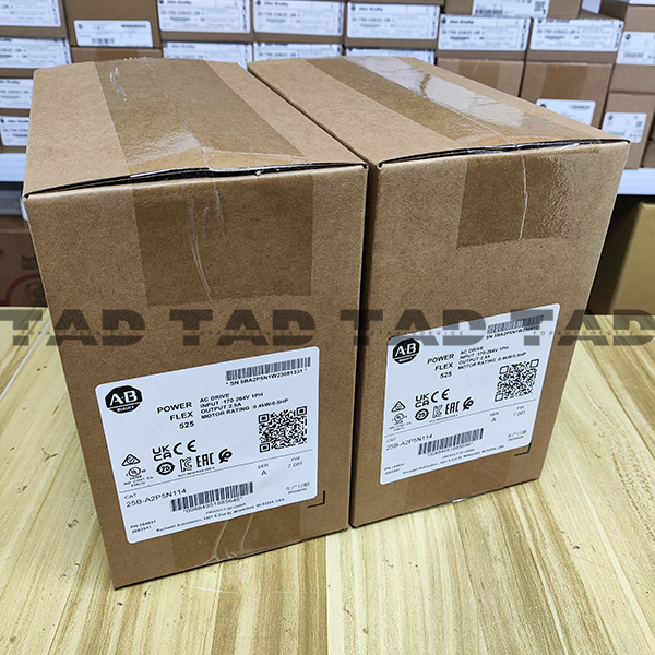 Allen-Bradley 25B-A2P5N114 PowerFlex 525 0.4kW (0.5Hp) AC Drive