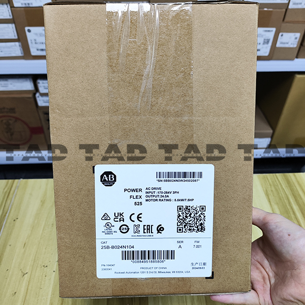 Allen-Bradley 25B-B024N104 PowerFlex 525 5.5kW (7.5Hp) AC Drive