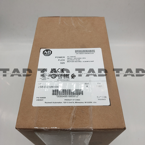 Allen-Bradley 25B-D010N104 PowerFlex 525 4kW (5Hp) AC Drive