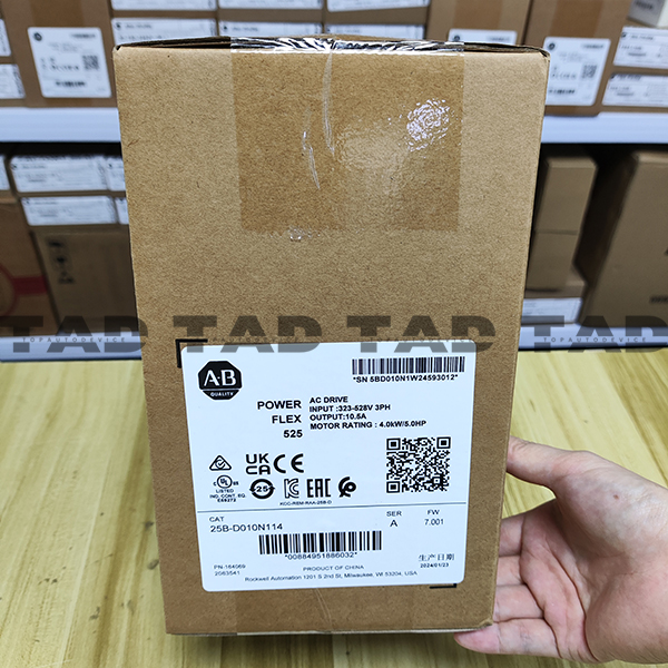 Allen-Bradley 25B-D010N114 PowerFlex 525 4kW (5Hp) AC Drive