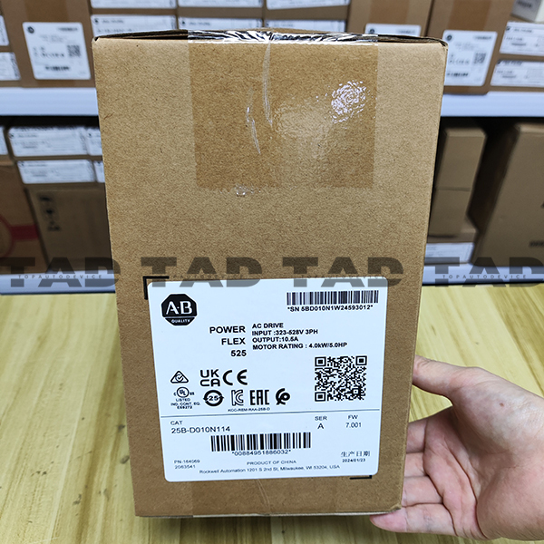 Allen-Bradley 25B-D010N114 PowerFlex 525 4kW (5Hp) AC Drive