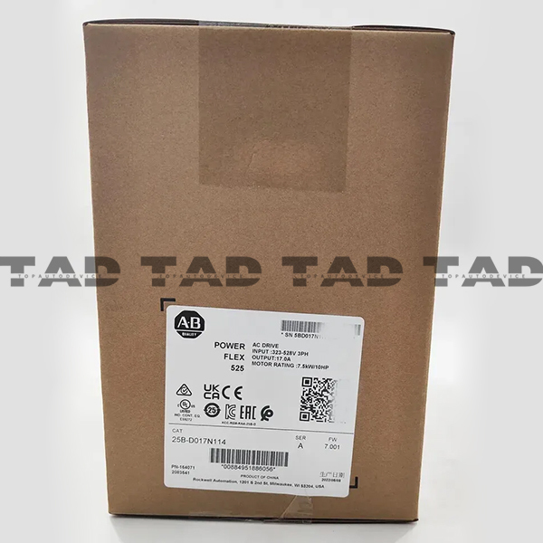 Allen-Bradley 25B-D017N114 PowerFlex 525 7.5kW (10Hp) AC Drive