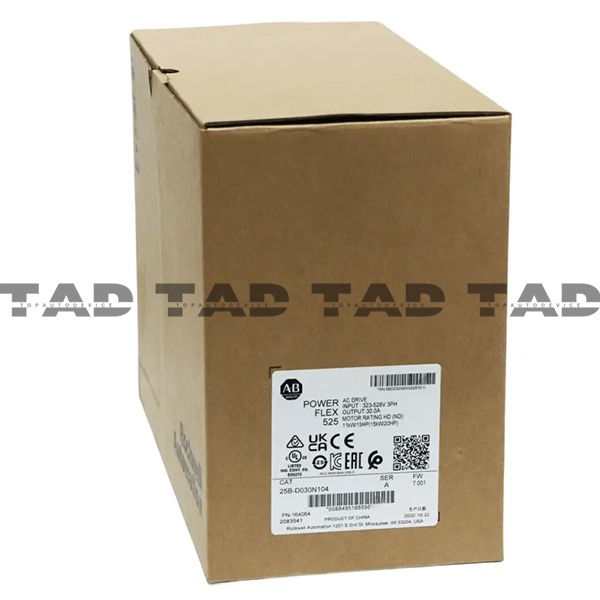 Allen-Bradley 25B-D030N104 PowerFlex 525 15kW (20Hp) AC Drive