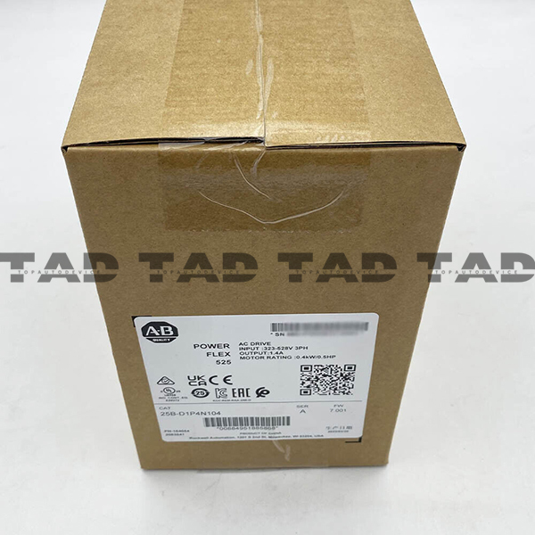 Allen-Bradley 25B-D1P4N104 PowerFlex 525 0.4kW (0.5Hp) AC Drive