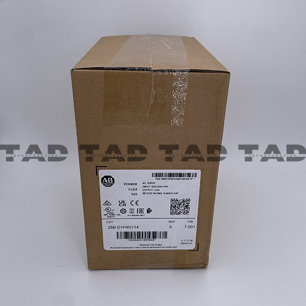 Allen-Bradley 25B-D1P4N114 PowerFlex 525 0.4kW (0.5Hp) AC Drive