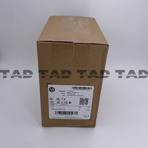 Allen-Bradley 25B-D1P4N114 PowerFlex 525 0.4kW (0.5Hp) AC Drive