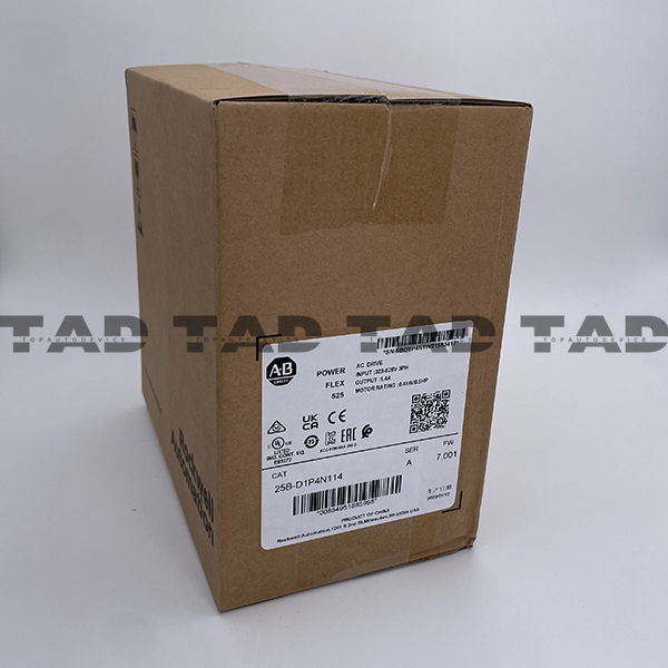 Allen-Bradley 25B-D1P4N114 PowerFlex 525 0.4kW (0.5Hp) AC Drive