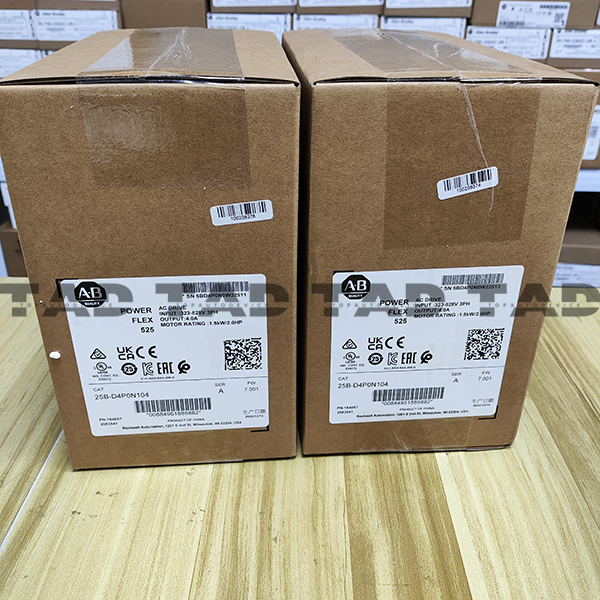 Allen-Bradley 25B-D4P0N104 PowerFlex 525 1.5kW (2Hp) AC Drive