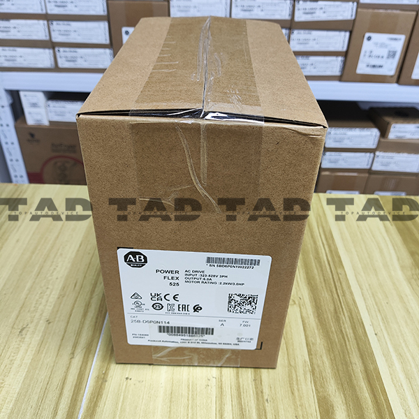 Allen-Bradley 25B-D6P0N114 PowerFlex 525 2.2kW (3Hp) AC Drive