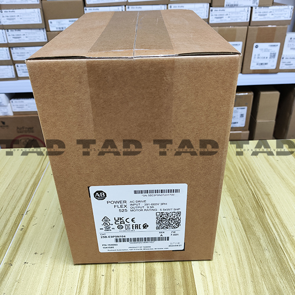 Allen-Bradley 25B-E9P9N104 PowerFlex 525 5.5kW (7.5Hp) AC Drive