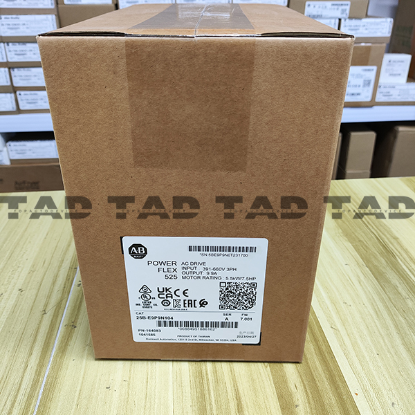 Allen-Bradley 25B-E9P9N104 PowerFlex 525 5.5kW (7.5Hp) AC Drive