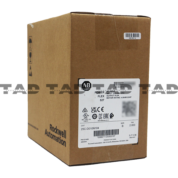 Allen-Bradley 25C-D010N104 PowerFlex 527 4kW / 5Hp AC Drive