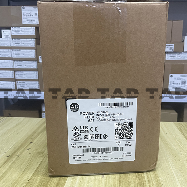 Allen-Bradley 25C-D013N114 PowerFlex 527 5.5kW / 7.5Hp AC Drive