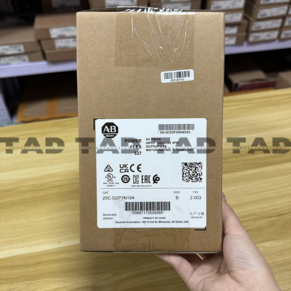 Allen-Bradley 25C-D2P3N104 PowerFlex 527 0.75kW / 1Hp AC Drive