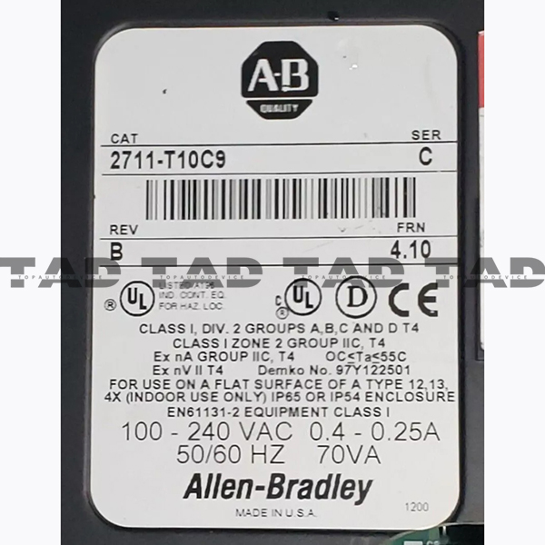 Allen-Bradley 2711-T10C9
