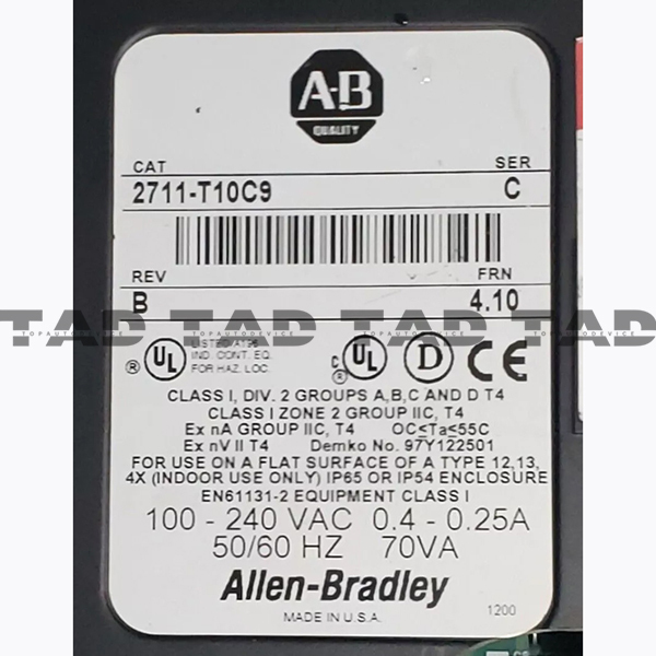 Allen-Bradley 2711-T10C9