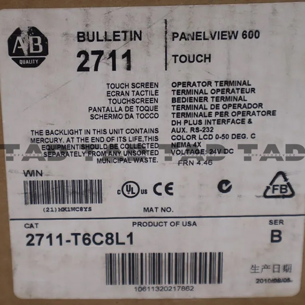 Allen-Bradley 2711-T6C8L1