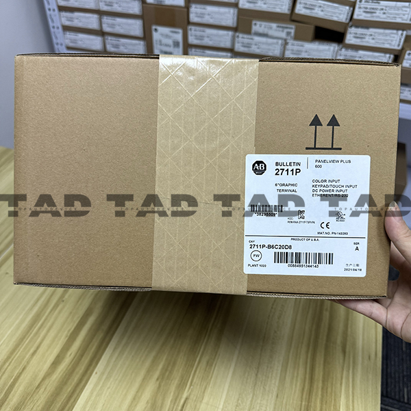 Allen-Bradley 2711P-B6C20D8 PV Plus 6 600 Color Key Touch Terminal