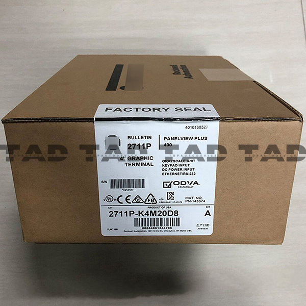 Allen-Bradley 2711P-K4M20D8 PanelView Plus 6 4 Grayscale Keypad DC