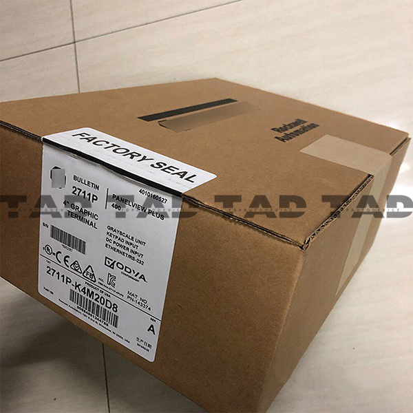 Allen-Bradley 2711P-K4M20D8 PanelView Plus 6 4 Grayscale Keypad DC