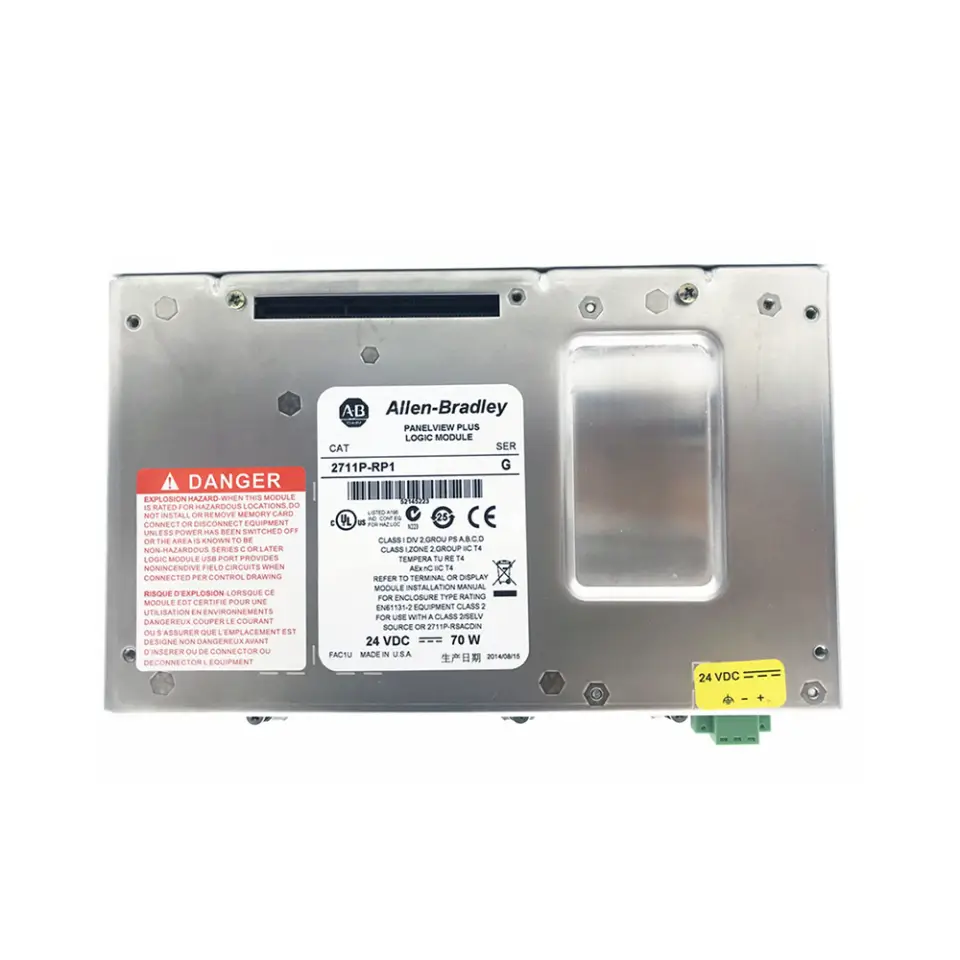 Allen-Bradley 2711P-RP1 PV Plus 64MB Flash Ram DC Logic Module