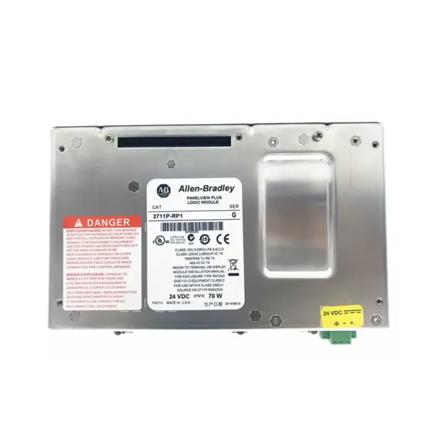 Allen-Bradley 2711P-RP1 PV Plus 64MB Flash Ram DC Logic Module