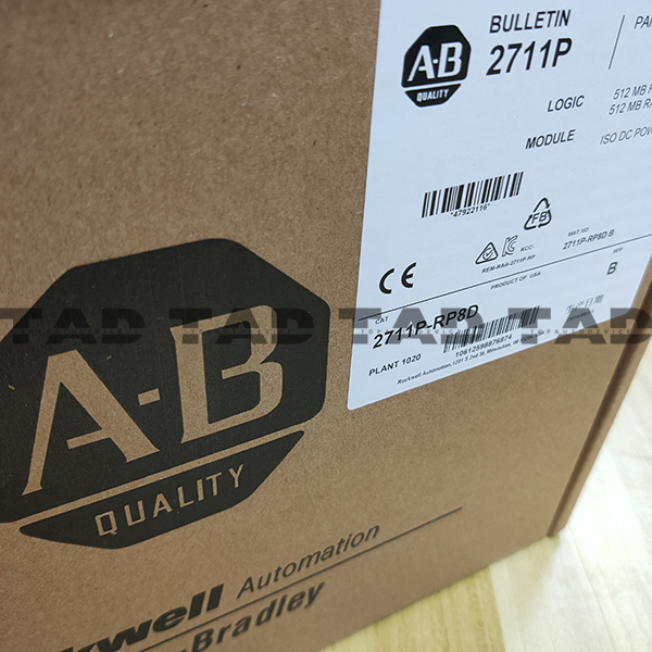 Allen-Bradley 2711P-RP8D PanelView Plus 6 700-1500 Logic Module