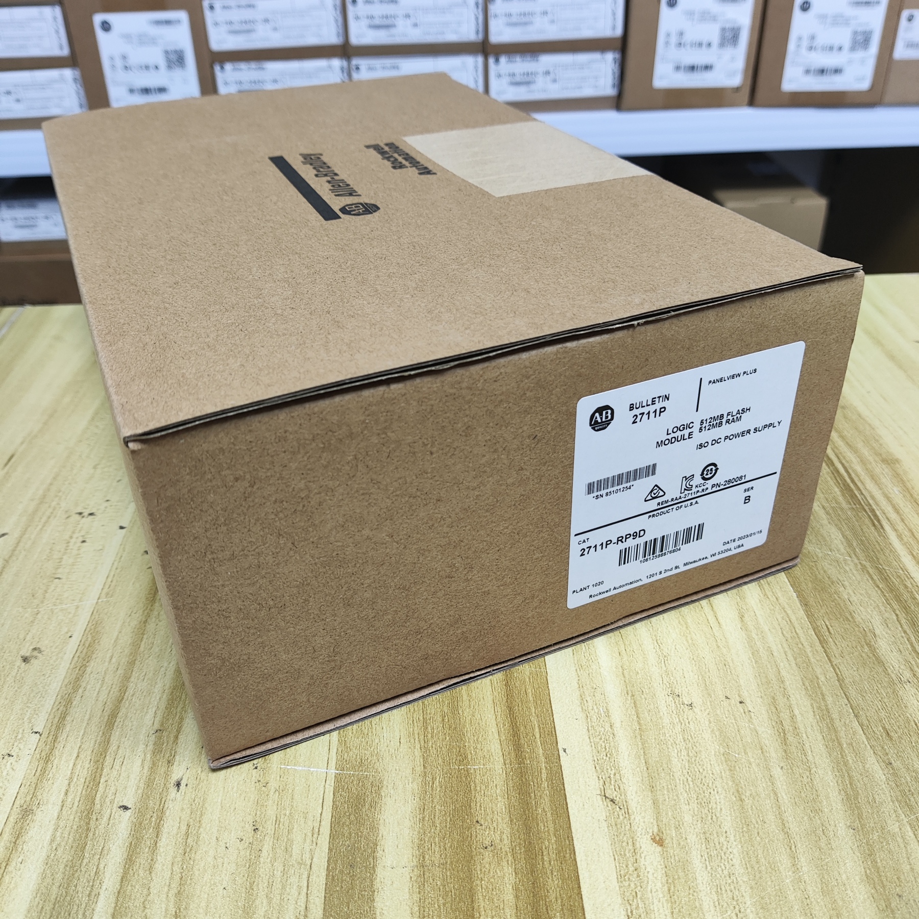 Allen-Bradley 2711P-RP9D PanelView Plus 6 700-1500 Logic Module