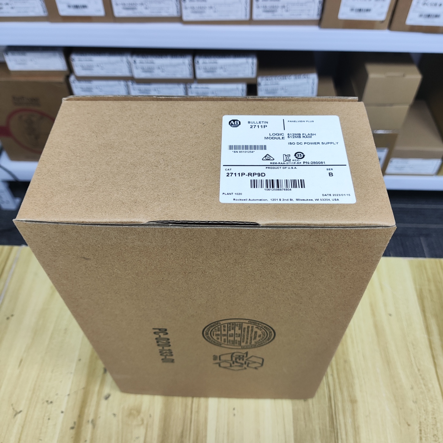 Allen-Bradley 2711P-RP9D PanelView Plus 6 700-1500 Logic Module