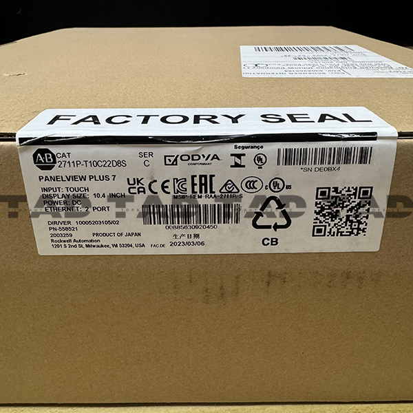 Allen-Bradley 2711P-T10C22D8S PanelView Plus 7 Standard 10 Terminal