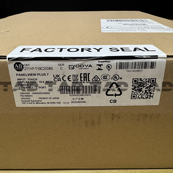 Allen-Bradley 2711P-T10C22D8S PanelView Plus 7 Standard 10 Terminal