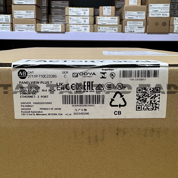 Allen-Bradley 2711P-T10C22D8S PanelView Plus 7 Standard 10 Terminal